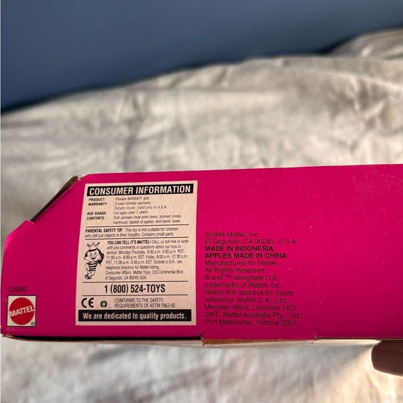 Vintage Pioneer Barbie Special Edition American Stories Collection Doll 1994 NEW - Picture 3 of 7